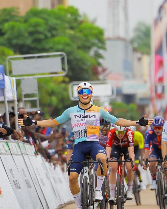 Spain’s Marti Pau sprints to Stage 2 glory at Tour du Rwanda (Photos)