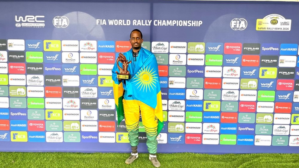 Kanangire breaks new ground as first Rwandan to complete World Rally Championship