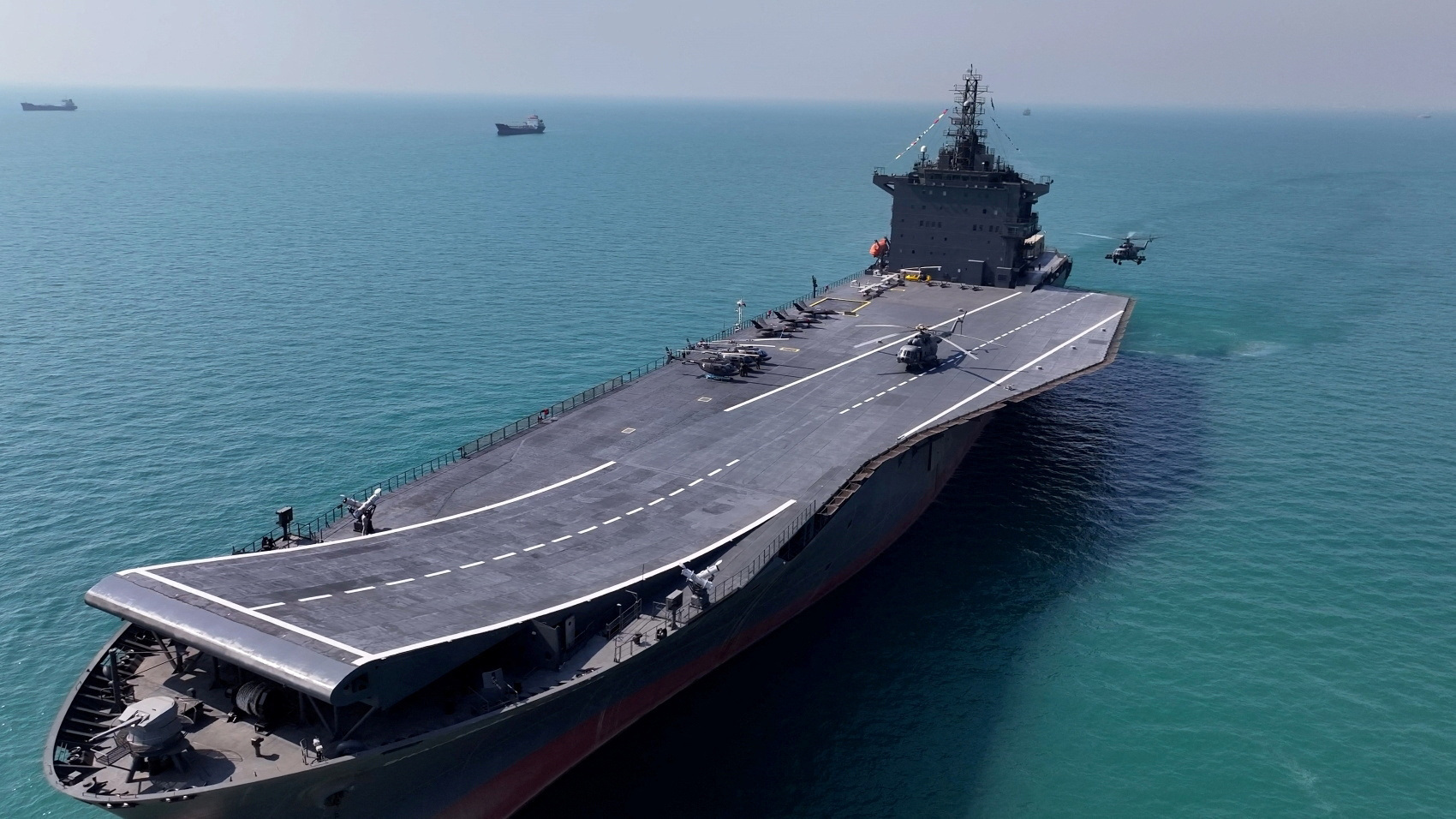 U.S. central command says Iranian “drone carrier” destroyed as strikes intensify