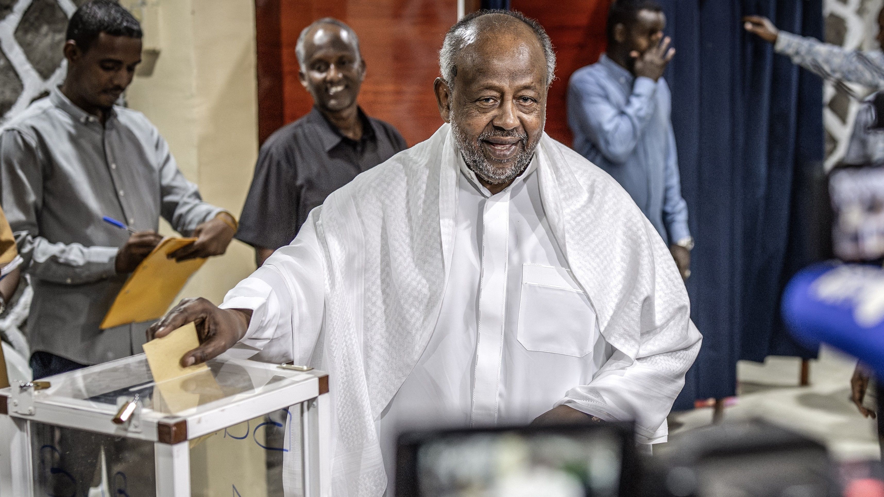 Guelleh re-elected as Djibouti president: provisional results