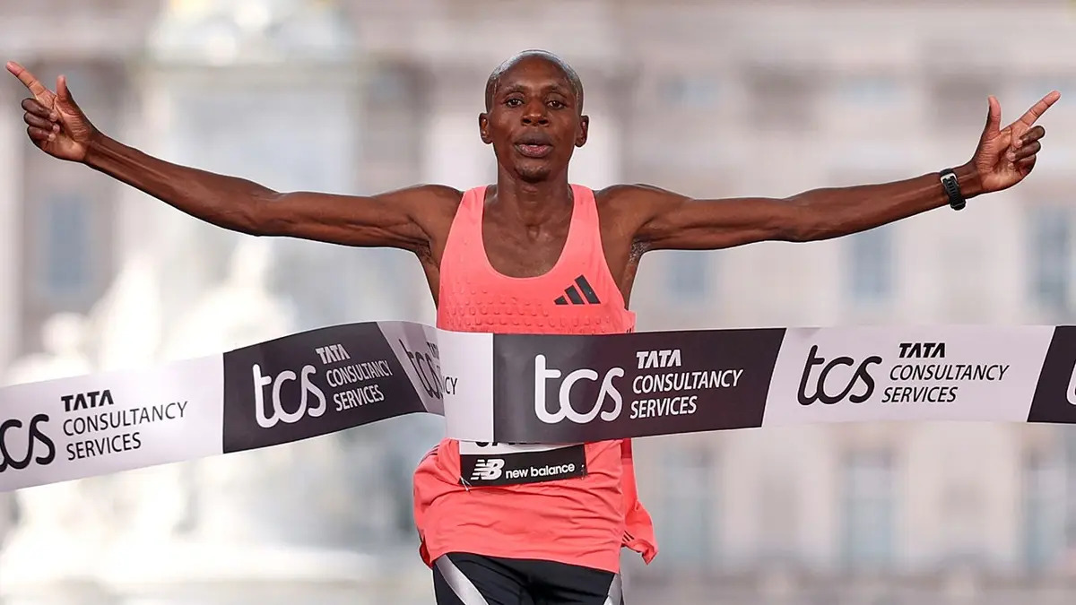 Kenya’s Sebastian Sawe makes history with under two-hour marathon in London