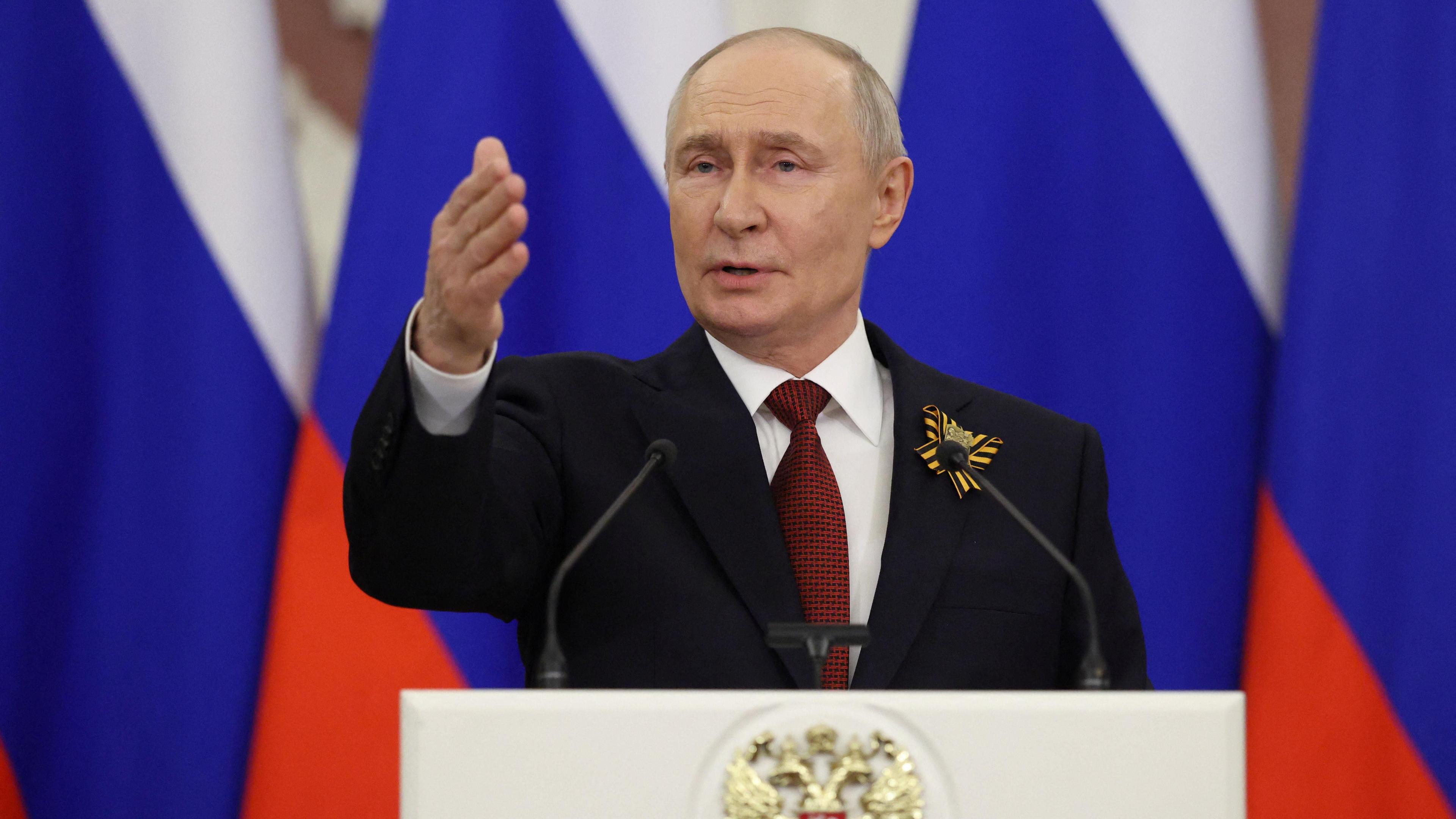 Putin says Ukraine crisis approaching conclusion