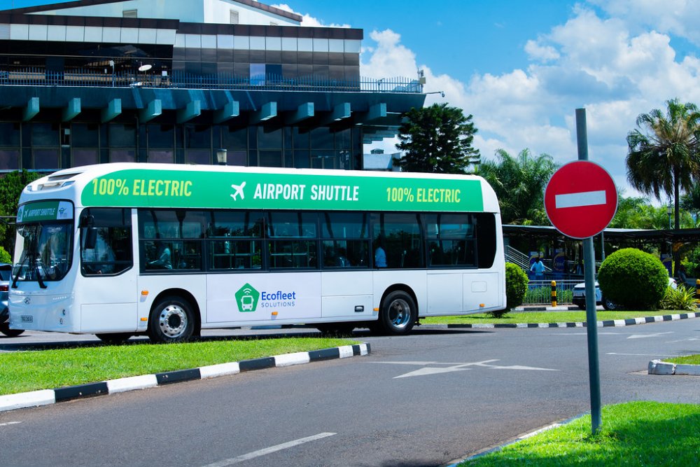 Rwanda launches pilot electric bus service for Kigali airport passengers