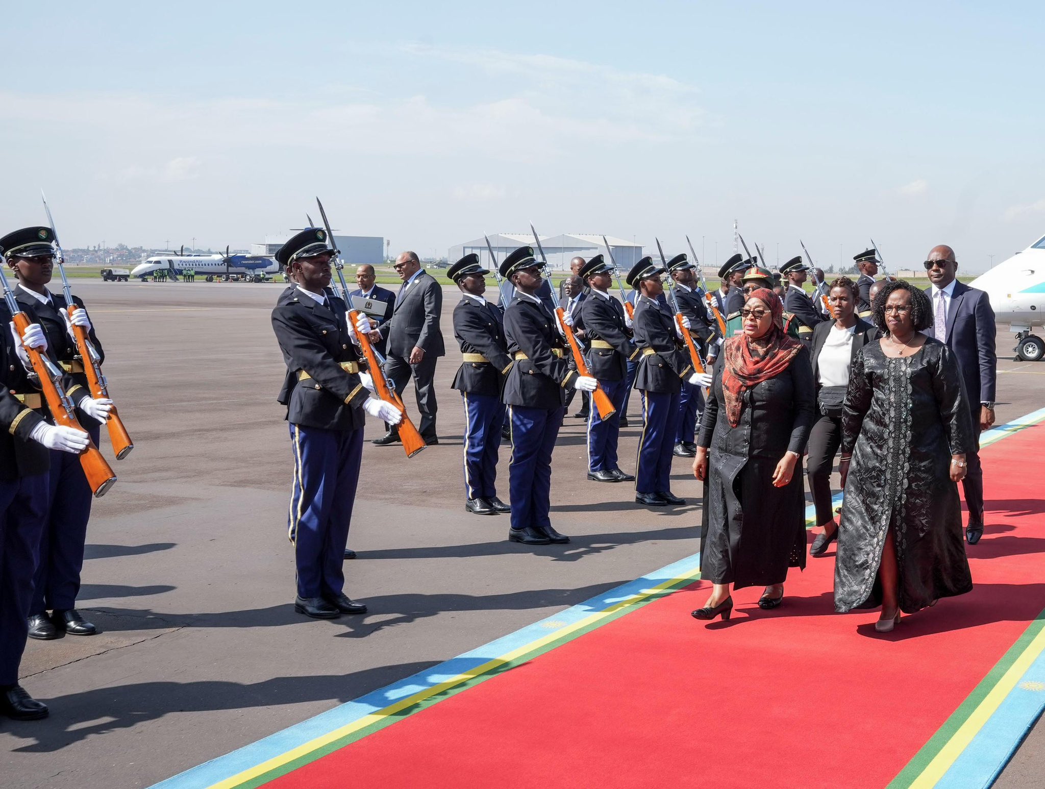 President Suluhu in Rwanda for nuclear summit