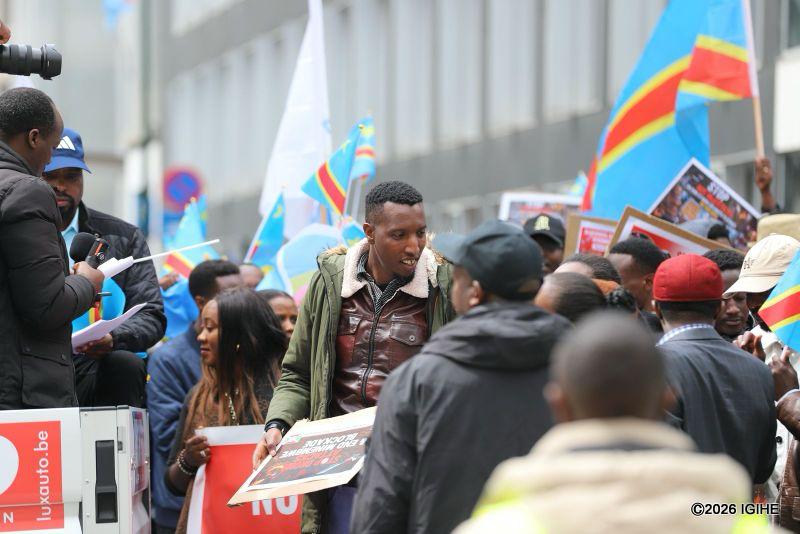 Protest in Brussels as Congolese diaspora urges global response to eastern DRC crisis