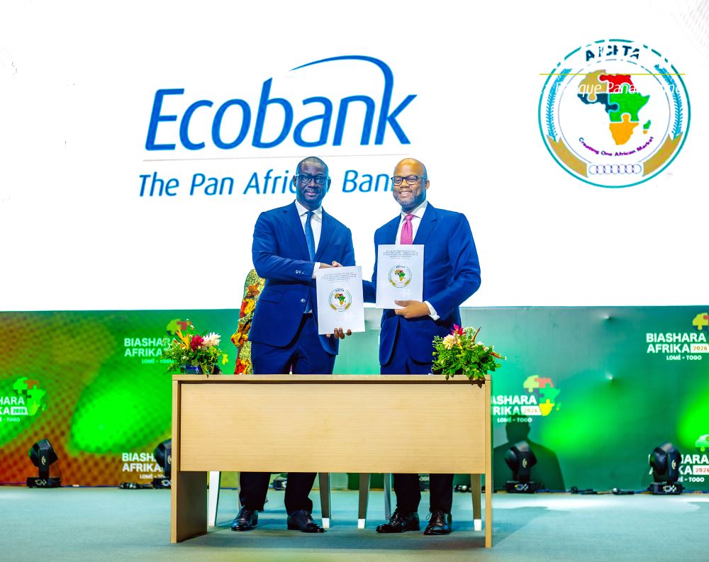 AfCFTA secretariat, Ecobank Group sign landmark MoU to accelerate intra-African trade and empower SMEs