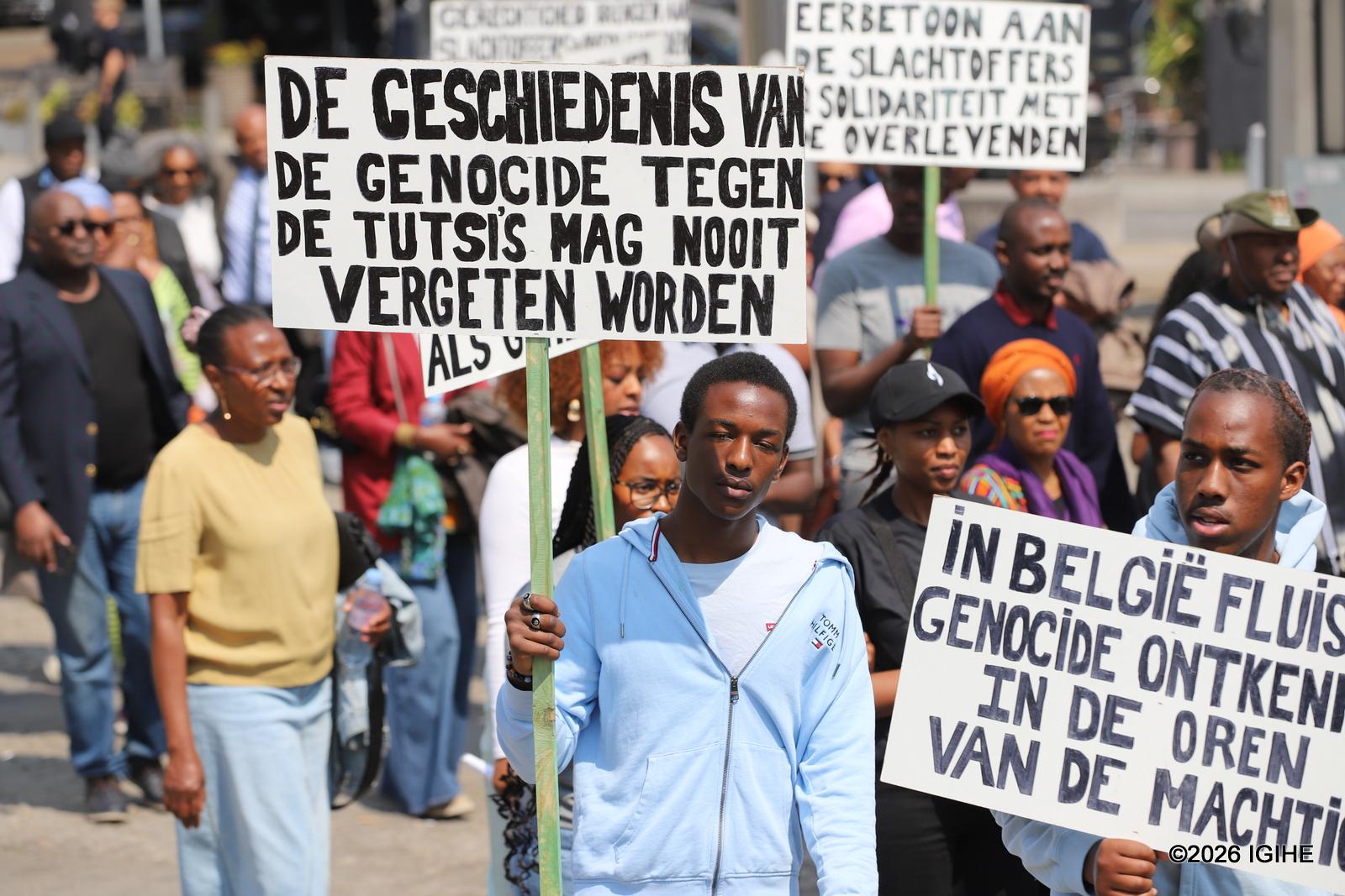 Rwandan community in Antwerp honors victims of the 1994 Genocide against the Tutsi