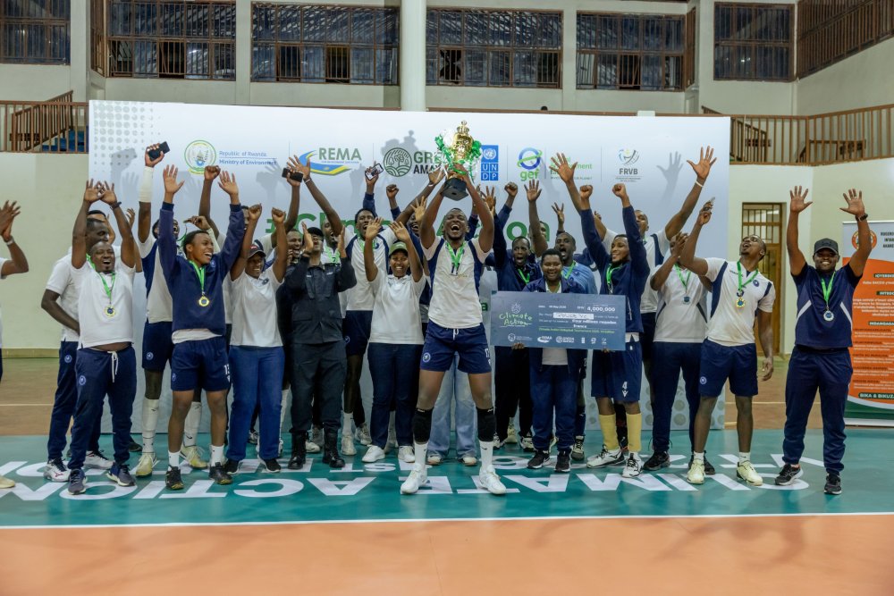 Police VC and RRA WVC win inaugural climate action volleyball tournament