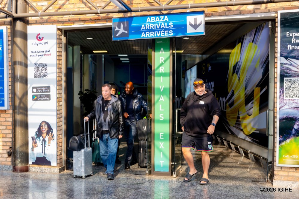 UB40 ft. Ali Campbell arrive in Kigali ahead of BK Arena concert (Photos)