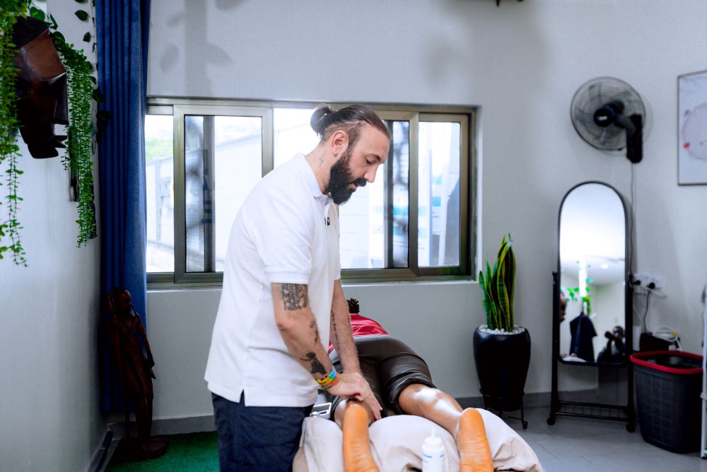 Meet Filippo Barone, Italian osteopath helping Rwandans improve health through non-invasive therapies