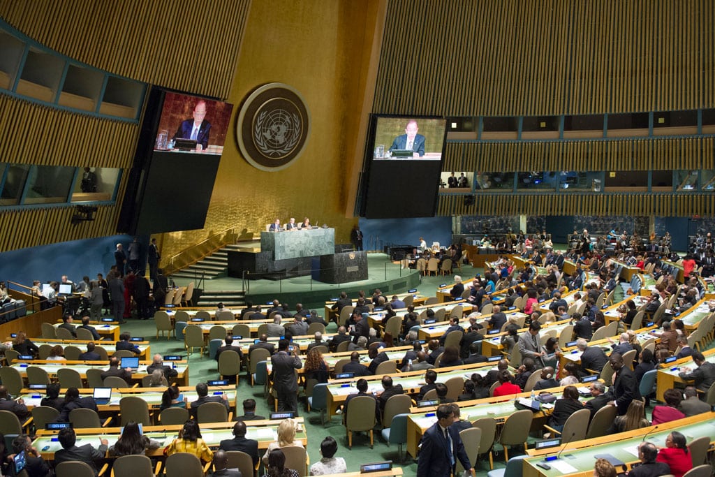 UN General Assembly adopts political declaration on HIV/AIDS