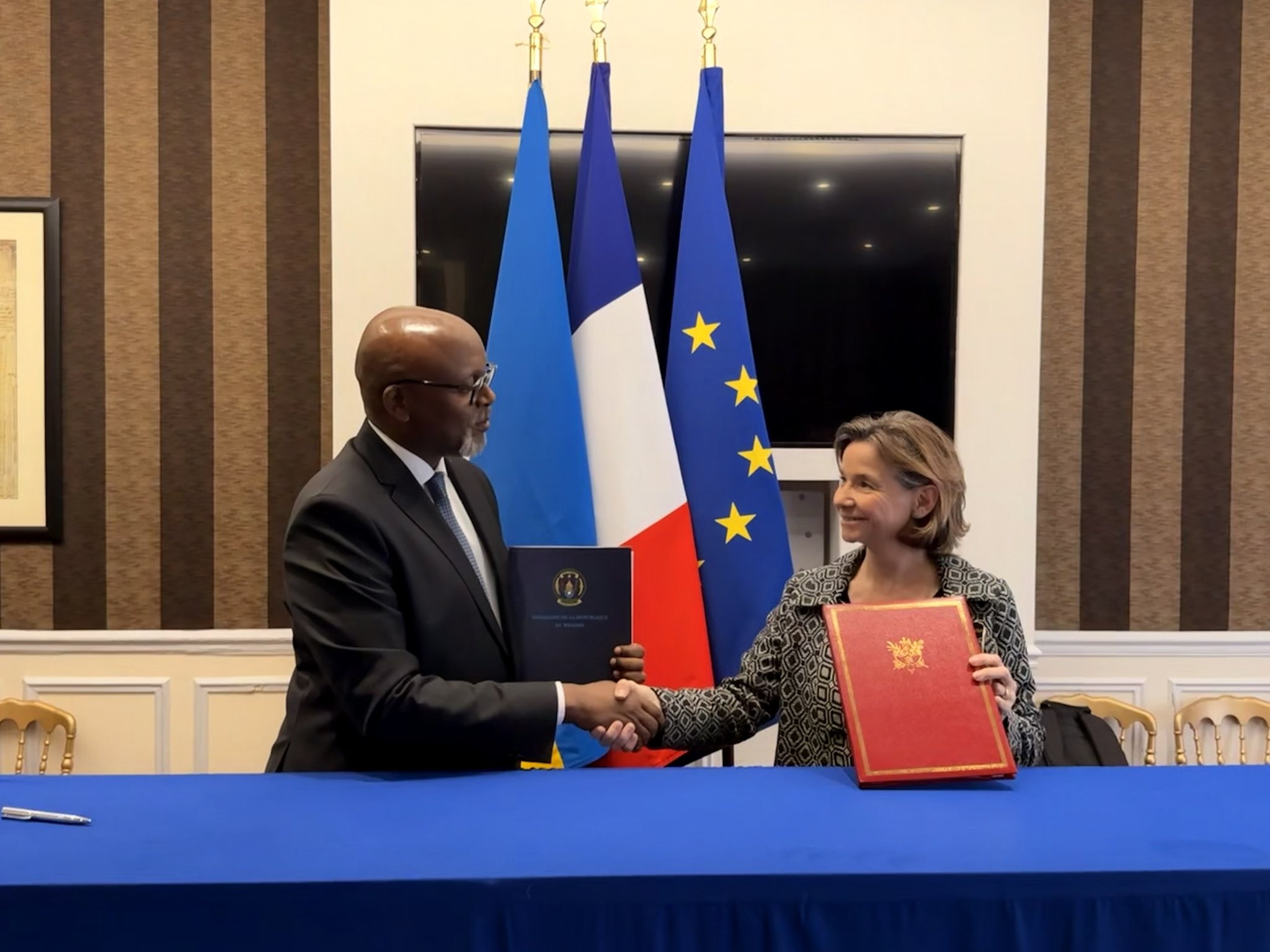 Rwanda and France sign MoUs on migration and employment of diplomatic dependents