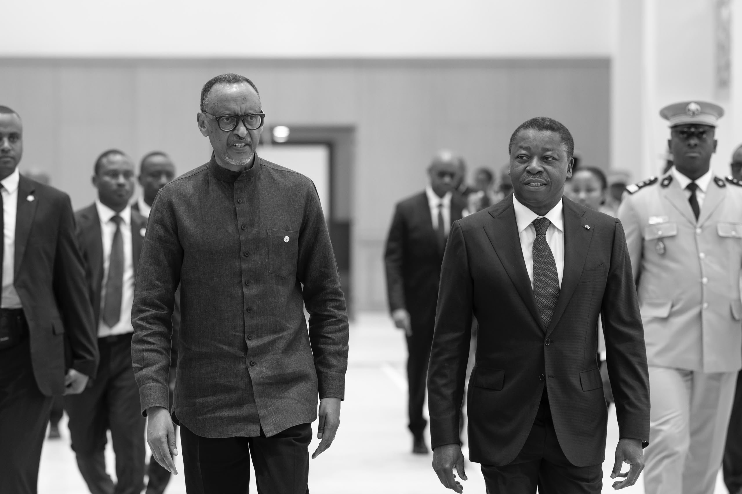 President Kagame arrives in Togo for continental air transport summit