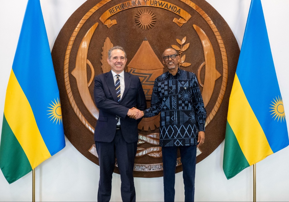 President Kagame, EU special representative discuss eastern DRC crisis and regional stability
