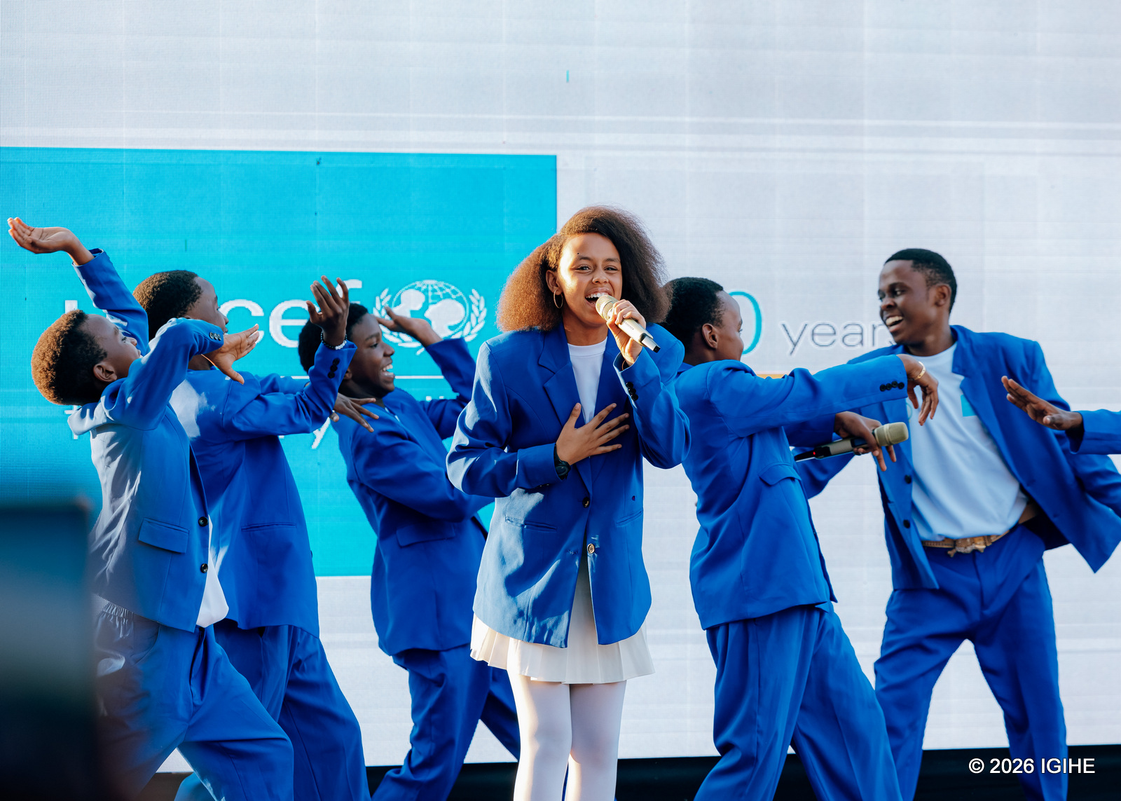 UNICEF celebrates 40 years of transforming children’s lives in Rwanda with anniversary song