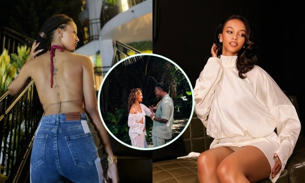 Alicia Kamikazi’s beauty steals the spotlight in Bruce Melodie’s ‘Detail’ (Photos)