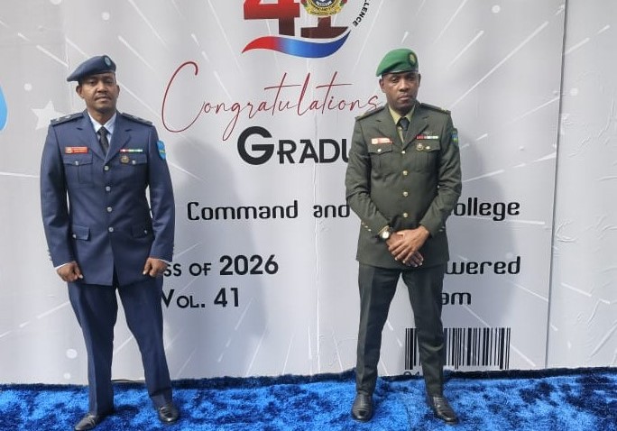 Two RDF senior officers graduate from Kenya’s Senior Joint Command and Staff College
