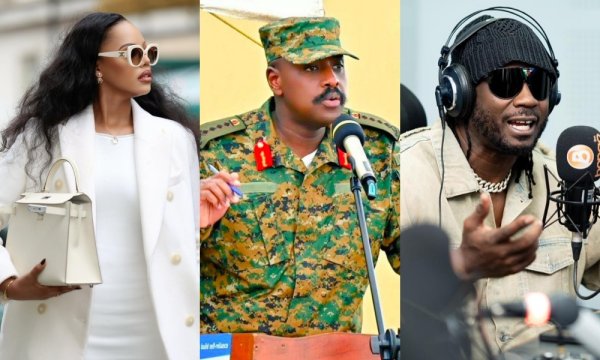 Gen. Muhoozi brokers peace between Bebe Cool and Jolly Mutesi after public dispute