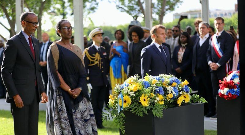 IBUKA hails Genocide against the Tutsi memorial inaugurated by Kagame and Macron