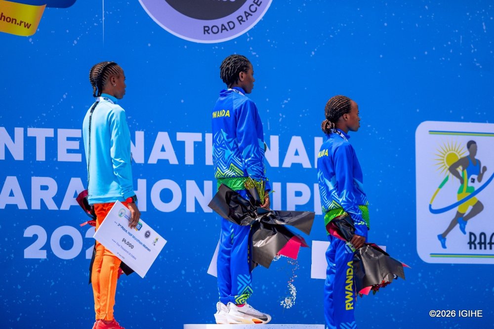 KIPM: Rwandan women sweep half-marathon medals (Photos)