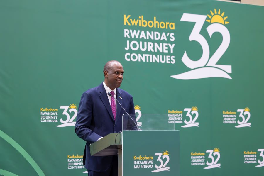 ‘Our story is no longer defined by tragedy’ — Amb. Mirenge at Kwibohora32 celebration in UAE