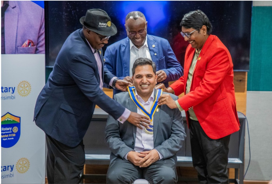 Rotary Club of Kigali Karisimbi welcomes new leadership, pledges continued community impact