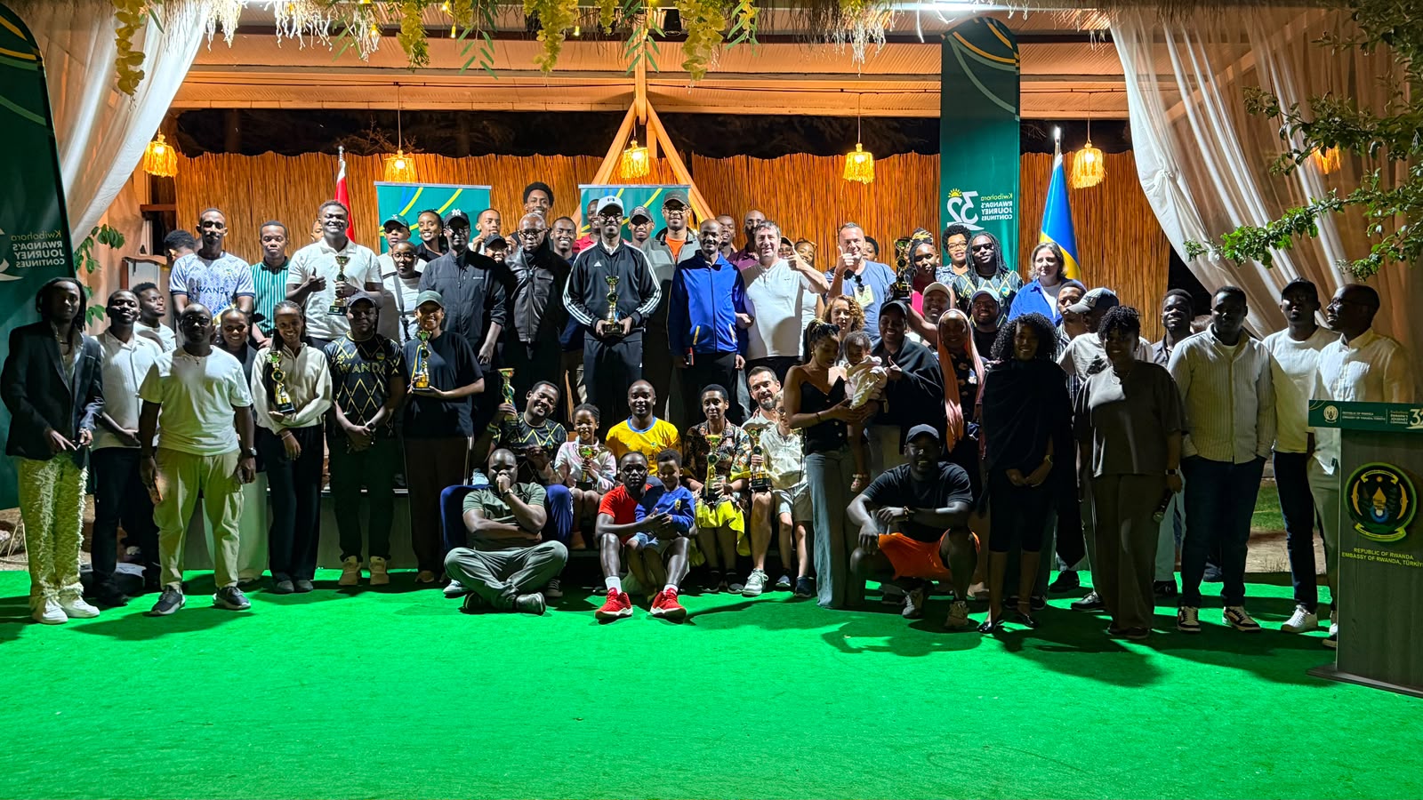 Rwandans in Türkiye mark Kwibohora32, urge youth to safeguard liberation gains