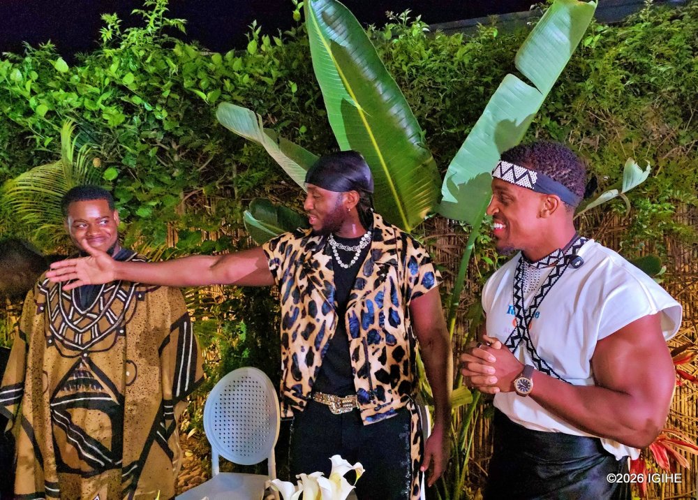 The Ben hosts Ashton Hall at his home during memorable Rwanda visit