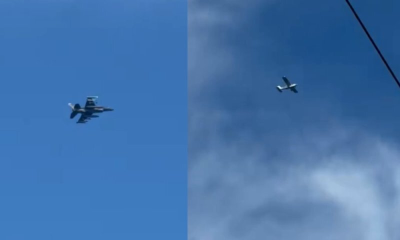 U.S. fighter jets intercept civilian planes near Trump’s golf club