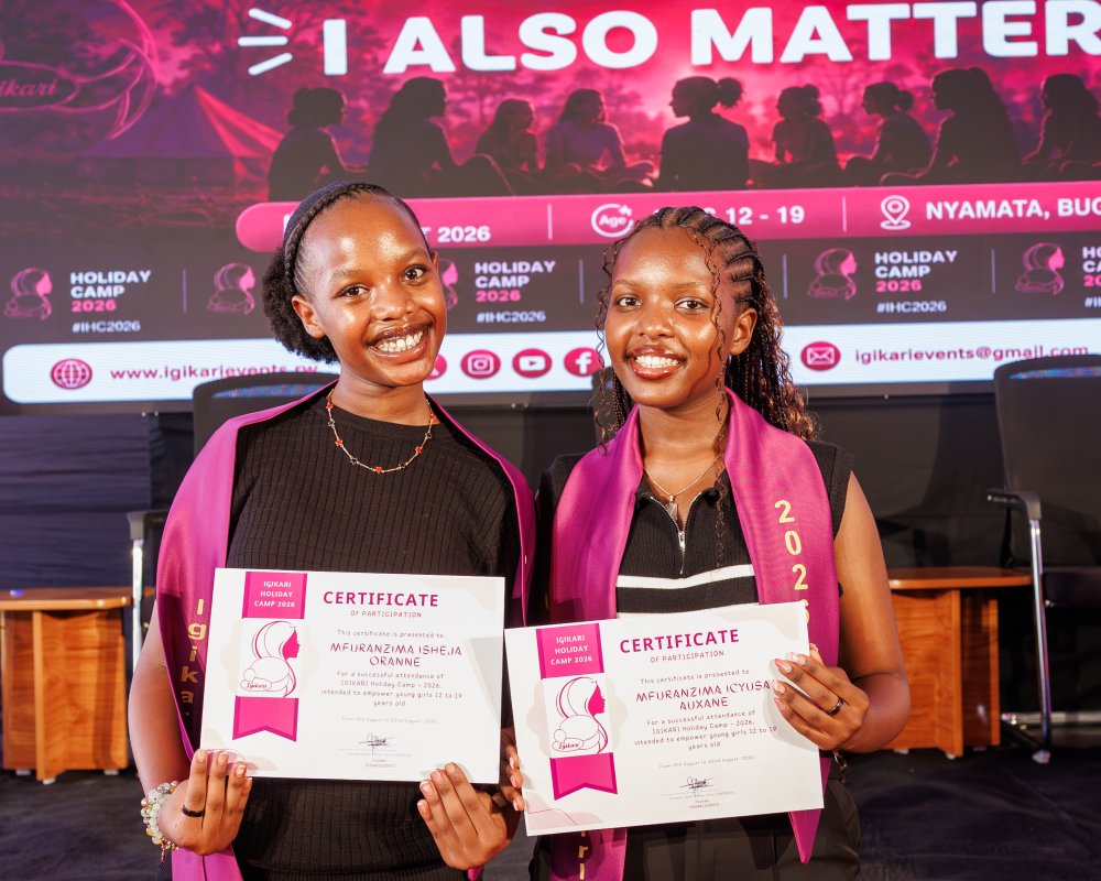 The camp concluded on a joyful note as the girls celebrated the experience they had shared.
