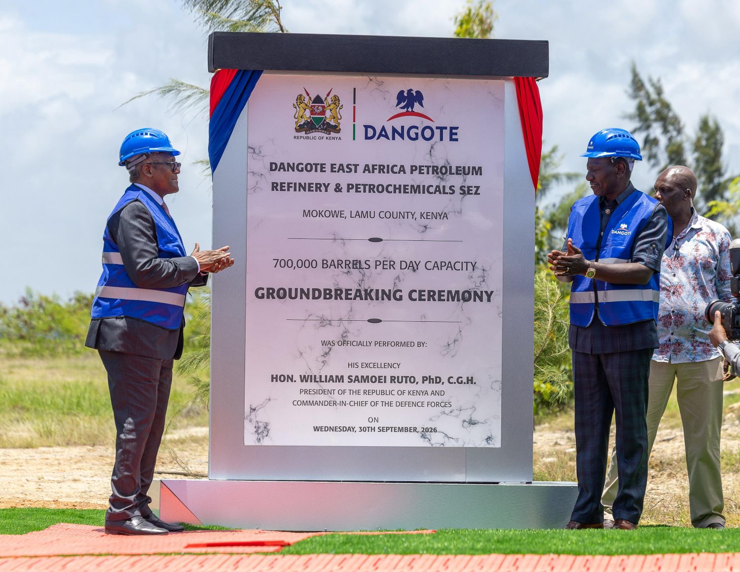 Dangote breaks ground on $16bn refinery to cut East Africa’s fuel import bill