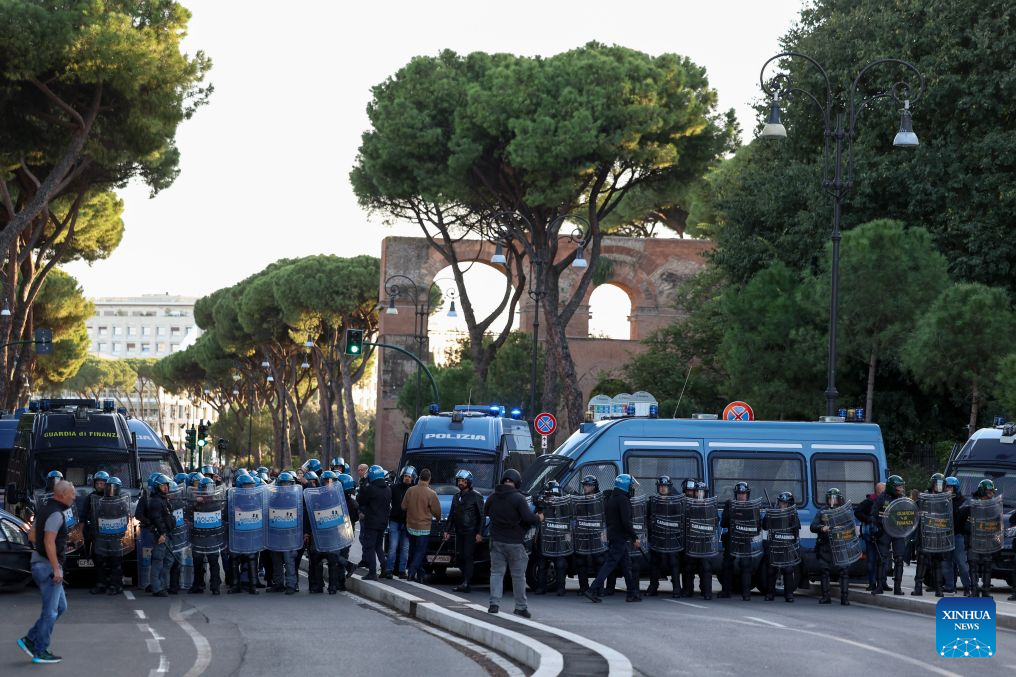 Italian cities hit by protests over living costs, military spending