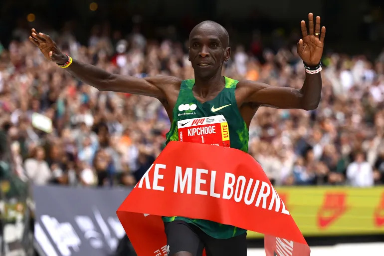 Kenya’s Kipchoge returns to winning ways with Melbourne Marathon victory