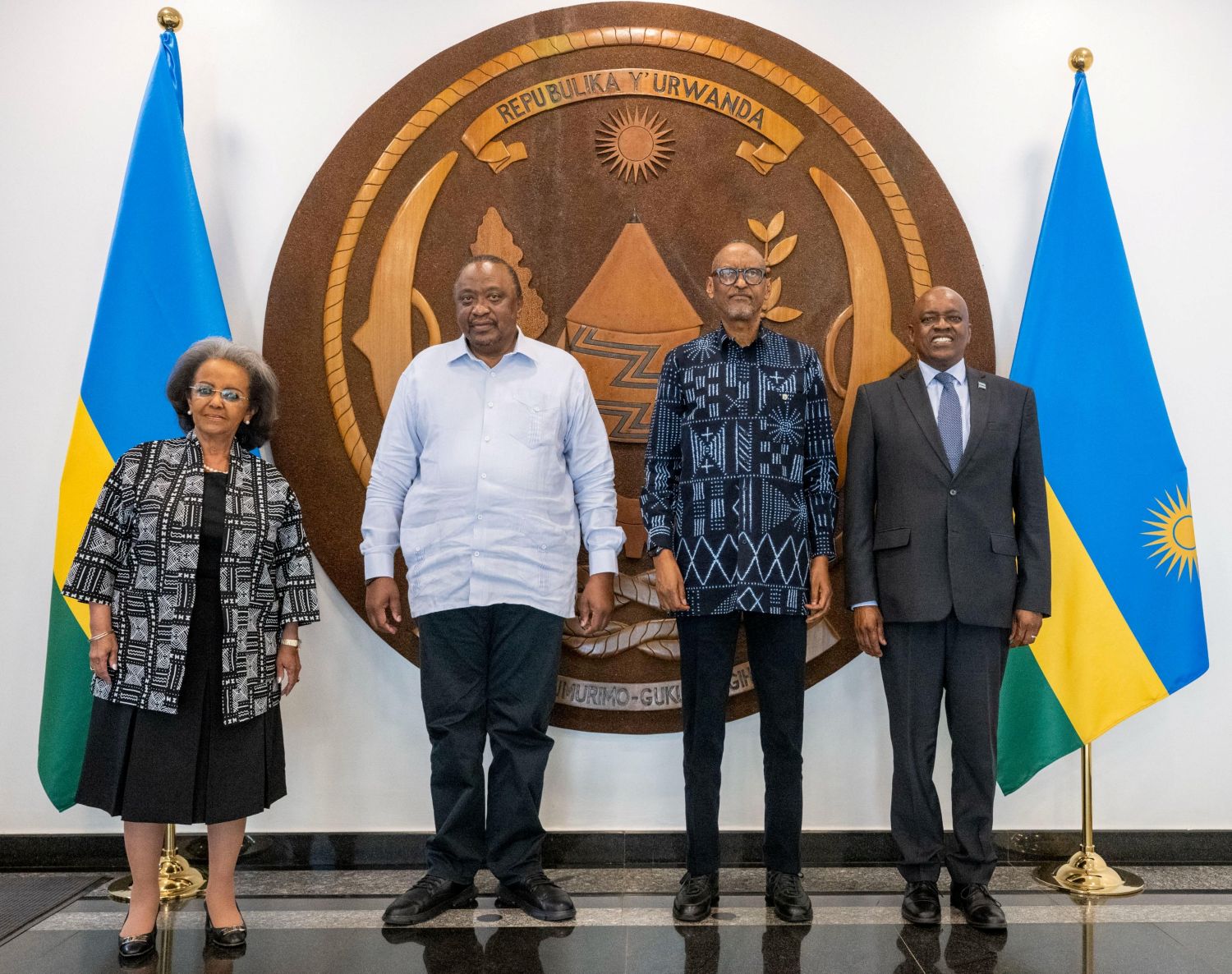Kagame, AU panel of facilitators discuss eastern DRC peace efforts