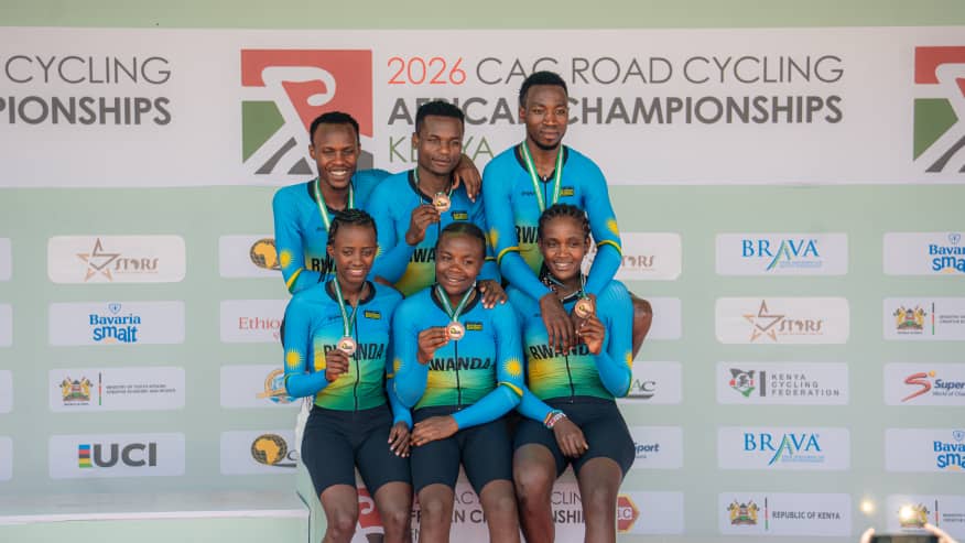 Rwanda leads medal standings at African Cycling Championships