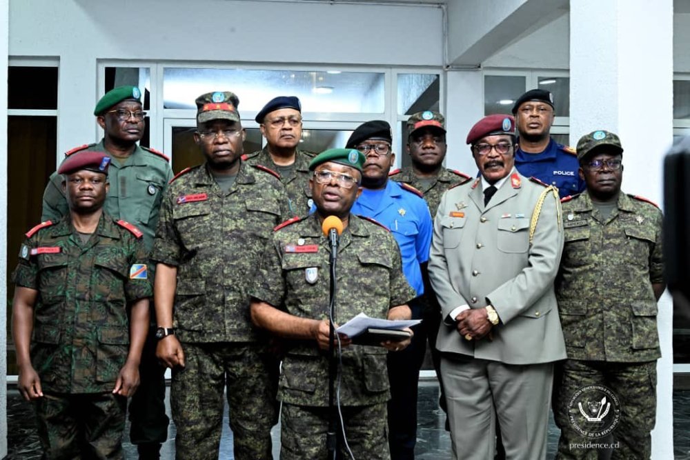 Tshisekedi convenes top military officials after FRN formation