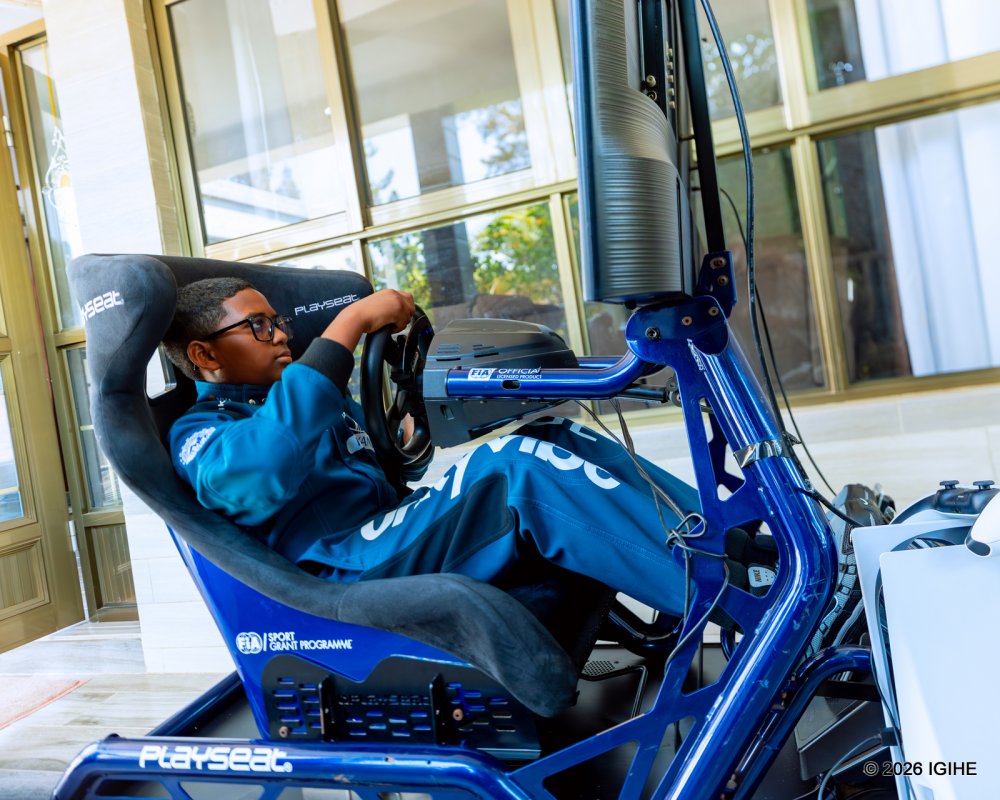 Salomon Kabera : le jeune Rwandais qui rêve de porter le Rwanda en Formule 1