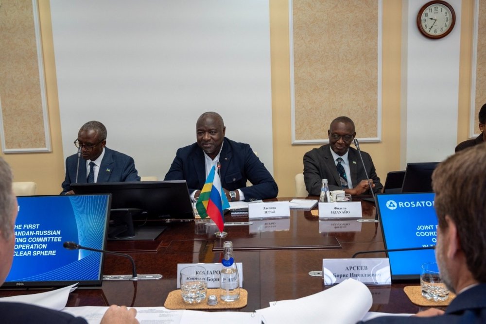 Le Rwanda et la Russie tiennent la première réunion du Comité conjoint sur l’utilisation pacifique de l’énergie nucléaire