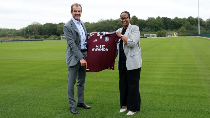 ‘Visit Rwanda’ signe un accord de partenariat avec Aston Villa
