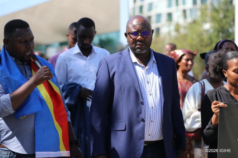 À La Haye, Pitchou Shomongo réclame justice pour les Banyamulenge et dénonce le silence de la communauté internationale
