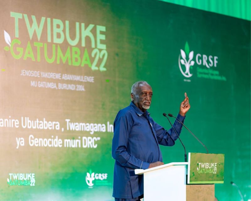 Tito Rutaremara dénonce le refus du Burundi d’extrader des suspects du génocide contre les Tutsi