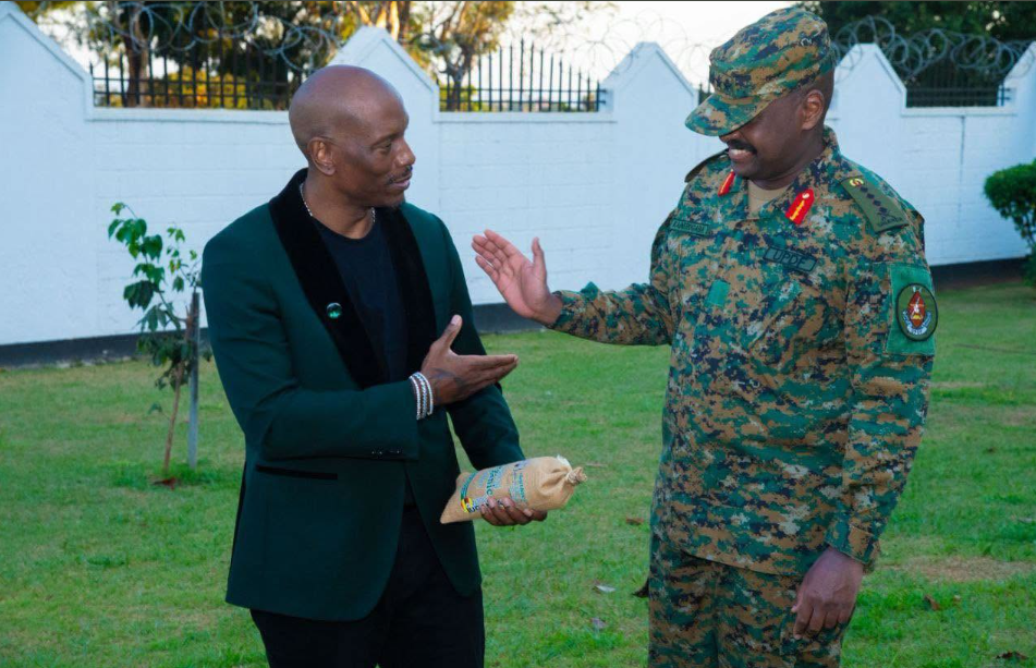 Le général Muhoozi invite Tyrese Gibson à considérer l’Ouganda comme sa « deuxième maison »