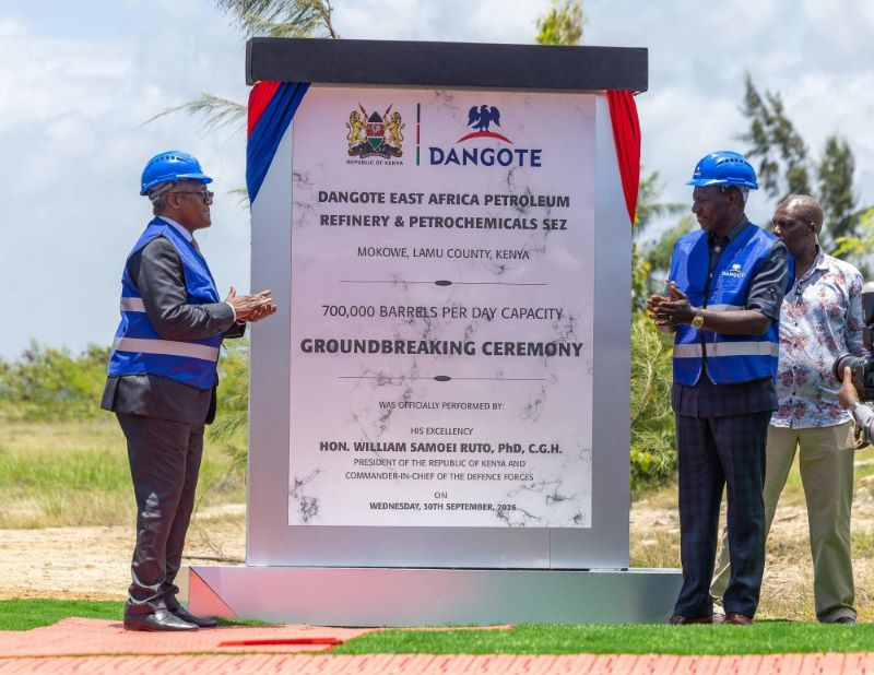 Kenya : Dangote lance un projet de raffinerie de 16 milliards de dollars à Lamu
