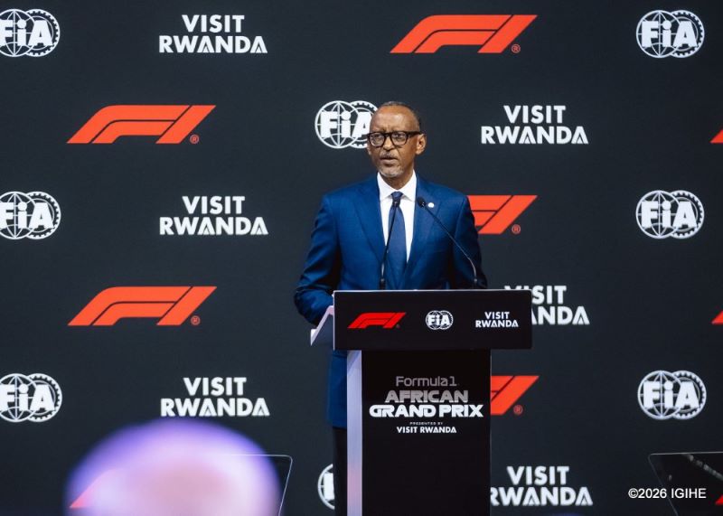 Le Président Kagame souligne la portée continentale du Grand Prix de Formule 1 au Rwanda