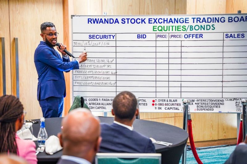 La participation des citoyens rwandais à la Bourse atteint 77 %