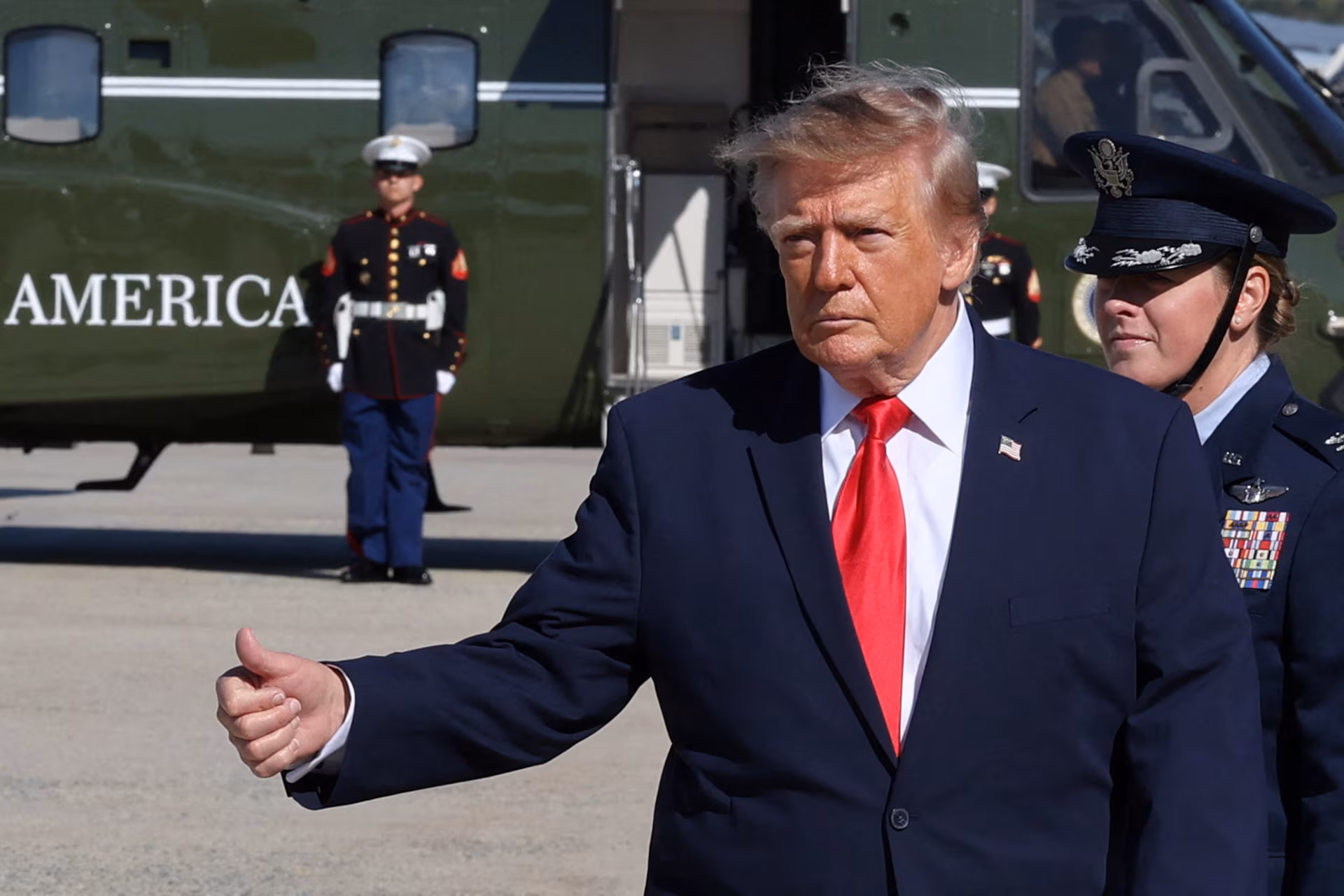 Trump yashyigikiye ihunga rya Flávio Bolsonaro wari wabujijwe kuva muri Brésil