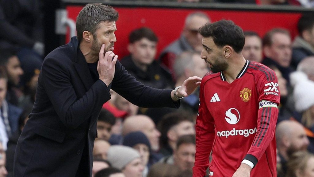 Man United: Carrick aracyafitiye icyizere Fernandes wamunenze