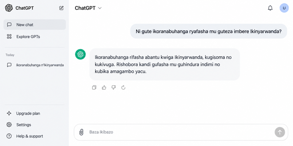 Ikinyarwanda kiri ku mwanya wa kane mu kugira amakuru ahagije mu ikoranabuhanga ku Isi -MINICT