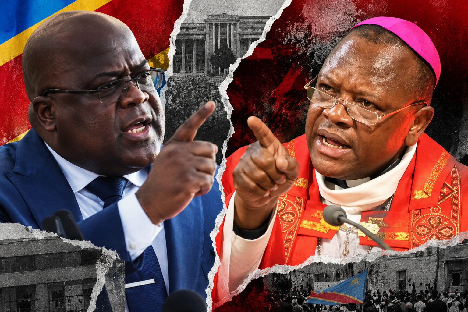 Musenyeri Ambongo na Tshisekedi bakomeje kunyuranya ku hazaza ha RDC