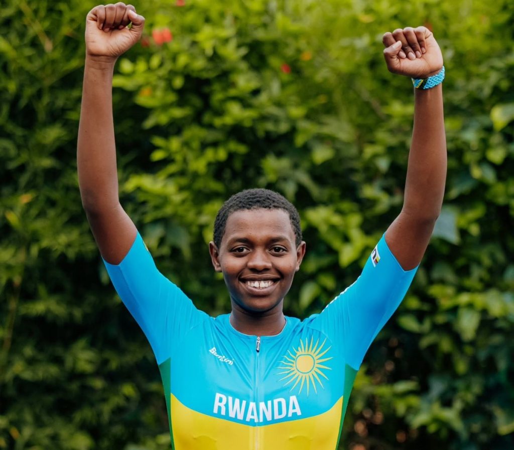 Amagare: U Rwanda rwatangiranye umudali wa Zahabu muri Shampiyona Nyafurika